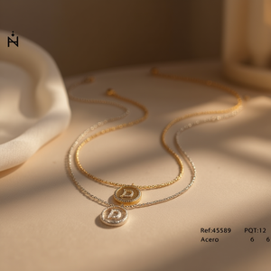 Collana con Ciondolo Lettera D Marca Z, Catena a Serpente in Acciaio Inossidabile Placcato Oro 2Cm, Gioiello Minimalista alla Moda Unisex, Regalo - Product Image 2