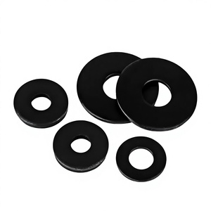 Rondelles plates en acier au carbone D125 304, joints en aluminium et laiton pour robinets et réparation de tuyauterie, norme DIN, finition zinguée estampée - Product Image 1