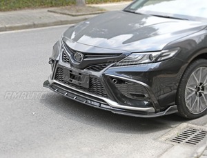 Car Front Bumper <b>Lip</b> Diffuser Spoiler Glossy Black Modification Part for Toyota Camry Sport 2021-2023 Bumper Protector Body Kit - Product Image 5