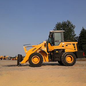 Bán Hot <span class=keywords><strong>loader</strong></span> DIESEL tập tin đính kèm thủy lực phía trước mini <span class=keywords><strong>loader</strong></span> 1.5 tấn <span class=keywords><strong>2</strong></span> tấn bánh xe tải với ngã ba - Product Image 1