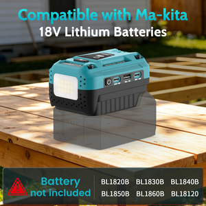 แหล่งจ่ายไฟ140W USB-C PD สำหรับ <span class=keywords><strong>Makita</strong></span> อะแดปเ<span class=keywords><strong>ต</strong></span>อร์<span class=keywords><strong>แบ</strong></span><span class=keywords><strong>ต</strong></span>เตอรี่18V ที่ชาร์จเร็ว<span class=keywords><strong>แบ</strong></span>บพกพา - Product Image 3