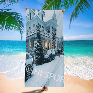 Toalla <span class=keywords><strong>de</strong></span> microfibra <span class=keywords><strong>de</strong></span> secado rápido con estampado <span class=keywords><strong>de</strong></span> <span class=keywords><strong>personajes</strong></span> navideños al por mayor, Toalla <span class=keywords><strong>de</strong></span> playa <span class=keywords><strong>de</strong></span> baño para niños sin arena, 2025 - Product Image 2