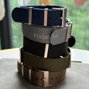 Nouveau <span class=keywords><strong>bracelet</strong></span> de <span class=keywords><strong>montre</strong></span> sport en <span class=keywords><strong>tissu</strong></span> tressé de haute qualité, <span class=keywords><strong>bracelet</strong></span> en nylon N-A-T-O monobloc, 20 mm 22 mm, <span class=keywords><strong>bracelet</strong></span> de <span class=keywords><strong>montre</strong></span> en nylon tressé pour homme - Product Image 3