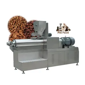 Hot Popular Automatic Dog Food Maker Manufacturing Pet Processing Cat Food Making Machine with Ce Certification Stainless Steel