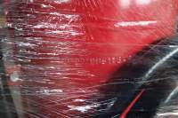 Extincteur à poudre sèche sur roues de 50 kg, classe A, en acier rouge (type chariot), certifié EN3, portable