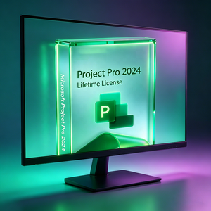 Licence numérique Project Professional 2024, licence à vie, activation mondiale, livraison instantanée, Win10/<span class=keywords><strong>11</strong></span> Business Stock - Product Image 1