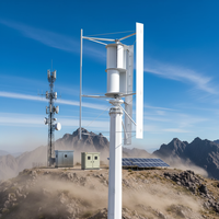 Generador de Energía Eólica de Alta Potencia, Turbina Eólica de Eje Vertical de 100kw