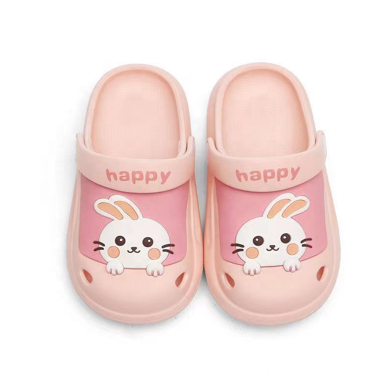 Сандалии детские пляжные унисекс, удобные домашние тапочки, Эва, Мультяшные клоги для девочек и мальчиков, для начинающих ходить детей, оптовая продажа