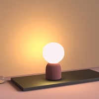 Style nordique moderne Simple moule en béton abat-jour en ciment créatif bureau lampe Base ornement nordique Pots de fleurs jardinières