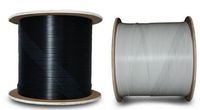 LSZH kabel serat optik untuk dalam ruangan, kabel serat optik Mode tunggal datar 2.0x3.0mm 2.0x5.0mm 2000M untuk jaringan nirkabel komunikasi optimal untuk dalam ruangan