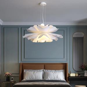 Lampadario a Sospensione Nordico Minimalista in Acrilico con Doppio Petalo, <span class=keywords><strong>Design</strong></span> Creativo per Soggiorno, Mansarda e Ingresso - Product Image 2