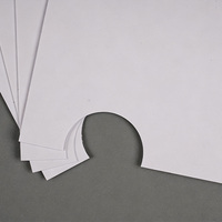 Papier cartonné blanc britannique recyclable et écologique, sans décoloration, 180 g/m², 250 g/m², 280 g/m², 330 g/m², en rouleau/feuille, pour