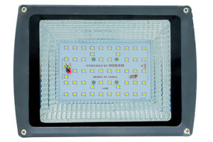 Projecteur LED extérieur Radiato ES haute luminosité 50W 500W à bobine de retenue, étanche IP66, lampe de sécurité industrielle robuste - Product Image 3