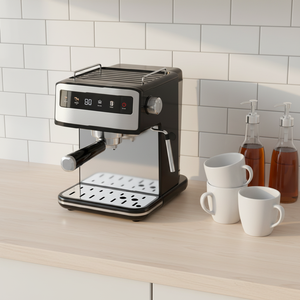 Máquina de Espresso Semiautomática Nueva de Fábrica a Bajo Precio, 15 Bares, Pantalla a Color, 1.5 Litros de Agua, Portátil, para Hogar y Hotel - Product Image 2