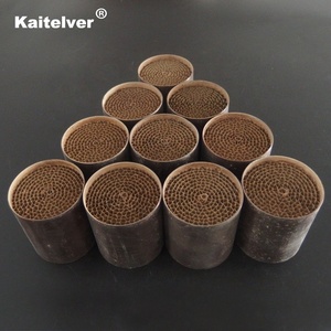 Konverter Katalis Sepeda Motor TWC Euro <span class=keywords><strong>3</strong></span> Euro 4, Dilapisi dengan Katalis Logam Mulia - Product Image 3