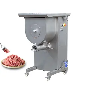 Misturador comercial elétrico de alta capacidade para legumes e carnes, picador de carne industrial e picador de carne