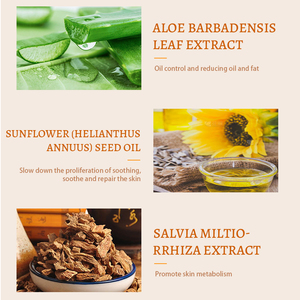 Tùy Chỉnh Nhãn Hàn Quốc Chăm Sóc Da Giữ Ẩm Nhẹ Nhàng Sửa Chữa Da Bị Tổn Công Tổn Thiện Hàng Rào Loại Bỏ Mụn Trứng Cá Salicylic Axit Mặt Kem - Product Image 2