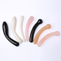 Consolador de Cuarzo Rosa en Forma de Pene para Masaje con Cristal Curativo Natural, Varas Yoni de Cristal para Mujer - Comprar Vara Yoni, Consolador de Cuarzo