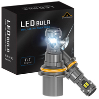 Nouvelle ampoule LED 55W 12V pour phare de véhicule, système de refroidissement par tube thermique en cuivre, éclairage lumineux 6000K, étanche IP68, universelle