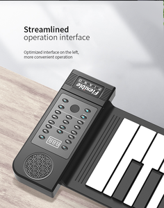 <span class=keywords><strong>Piano</strong></span> enrollado con 61 teclas, con altavoces, teclado midi, OEM, estilo de canciones, peso, origen, tamaño de demostración, modelo de lugar, tono y ritmo - Product Image 4