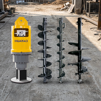 Foret hélicoïdal à vitesse de forage rapide, accessoire d'excavation et de modification, pour forage terrestre et de fondations de pieux, fabriqué en Chine