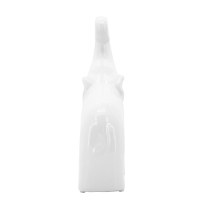 Statua di elefante in ceramica, statuetta decorativa per casa, ufficio, bagno, soggiorno, scultura d'accento - Product Image 4