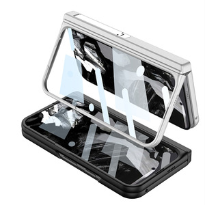 Funda <span class=keywords><strong>Plegable</strong></span> de Lujo para Teléfono Google <span class=keywords><strong>Pixel</strong></span> 9 Pro, Estilo Ejecutivo con Bolsillo Lateral Magnético, Soporte y Ranura para Tarjetas - Product Image 4
