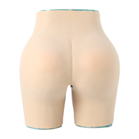 Shorts en Silicone pour femmes 0.7cm Fesse en Silicone Souple Grande Taille Shapers Shapewear Bbl Faux Butt Lifter Panty Natural Bum Enhancer