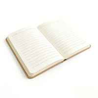 Carnet personnalisé à couverture souple pastel, couverture en cuir, agenda portable, papier ligné, album de scrapbooking pour cadeau, carnet de croquis