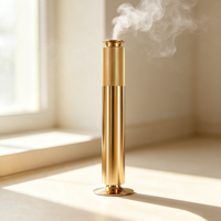 Diffuseur d'arômes sans eau en aluminium écologique rechargeable 10000 mAh, 100 ml, intelligent, contrôlé par application, machine à arômes biphasée pour hôtel