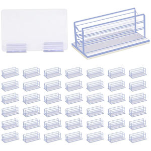 Soportes de señal de precio de clip de plástico en soporte de suspiro para venta al por menor - Product Image 3