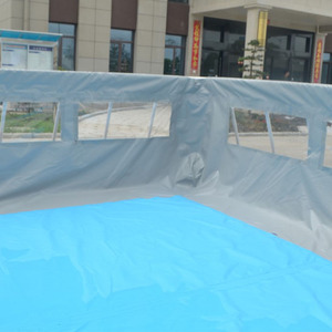 Piscine <span class=keywords><strong>gonflable</strong></span> à cadre métallique en acier, grande taille, usage en extérieur, réglable - Product Image 2