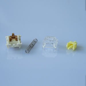 Gateron Jupiter chuyển đổi chuối 5 pin prelubed xúc giác 59gf đôi giai đoạn mùa xuân RGB DIY nóng trao đổi chơi game Bàn Phím Cơ khí chuyển đổi - Product Image 4