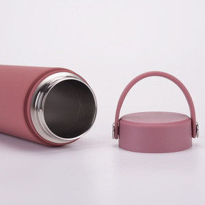 Garrafa de Água de Design Minimalista em Aço Inoxidável de 500ml, Personalizada, Cor Argila, Atacado, Copo Térmico a Vácuo - Product Image 2
