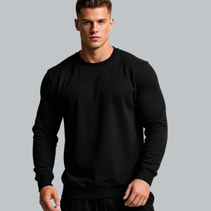 Sudaderas con Capucha Personalizadas OEM para Hombre, para Gimnasio y Entrenamiento, Corte Regular, Ropa Deportiva, Hombros Caídos, Cuello Alto, 100% Algodón, Forradas - Product Image 1