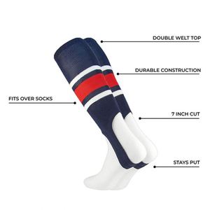 Baseball Stirrups 3 Stripe Socks - Product Image 2