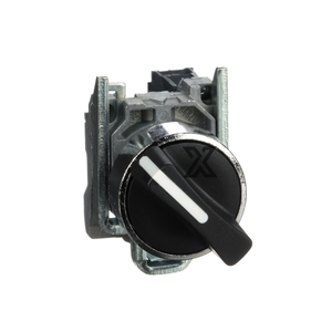 สวิตช์เลือกแบบ XB4BD21 ประกอบเสร็จสมบูรณ์ สวิตช์เลือก 2 ตำแหน่ง - Product Image 1