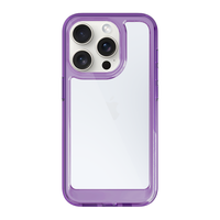 Armure de luxe mat pour Iphone 15 Pro Max Mini X Plus pare-chocs antichoc couverture rigide souple Transparent Tpu coque de téléphone