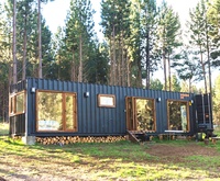 Maisons préfabriquées en conteneurs maritimes pour l'extérieur, une chambre, intelligentes, 20 pieds, 40 pieds, maisons en conteneurs habitables