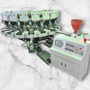 Máquina de moldeo por inyección y unión de suelas automática rotativa DIP de doble color para 16/18/20 estaciones, para calzado deportivo/casual - Product Image 4