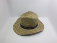 Chapeaux Panama en paille personnalisés pour l'été, pour hommes et femmes, à large bord, protection solaire UV avec logo personnalisé