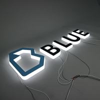 Enseigne lumineuse ODM avec taille, matériau, finition et modules LED personnalisés pour les projets hôteliers, de bureaux et commerciaux