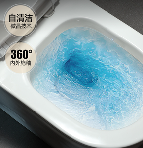โถสุขภัณฑ์เซรามิกแบบชิ้นเดียว ระบบกดน้ำสองปุ่ม สำหรับห้องน้ำ - Product Image 6