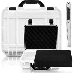 Échantillon gratuit Étui de transport étanche en EVA pour drone Dji Mini 4 Pro avec insert en mousse Étui rigide antichoc personnalisé à fermeture éclair Voyage - Product Image 1