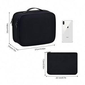 Free Sample Travel Portable Waterproof Women Makeup and Jewelry <b>Bag</b> Large <b>Make</b> <b>Up</b> <b>Bag</b> Organizer Cosmetic Toiletry <b>Bag</b> with - Product Image 2