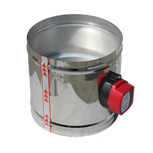 Serranda motorizzata in acciaio inox Acarps Modello 2W per condotti, struttura cilindrica 51mm-200mm, attuatore elettrico, valvola dell'aria, 1 anno di garanzia - Product Image 3
