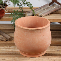 Pot Tanaman Desain Pedesaan Sukulen Rumah Modern Balkon Dekorasi Pot Tanaman Terakota Taman Pot