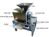 Maracuya Pulp Extractor Machine De Traitement Pulpe De Fruit De Passion Fruit Pulp Machine Abrikoos Np Merk