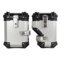 Boîtier arrière étanche en alliage d'aluminium RACEPRO 35L avec sacoches latérales 32L et 38L pour BMW R1200GS R1250GS