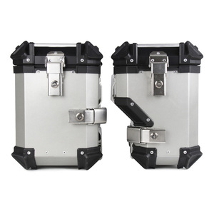 Caja trasera impermeable de aleación de aluminio para motocicleta RACEPRO 35L con alforjas laterales de 32L y 38L para <span class=keywords><strong>BMW</strong></span> R1200GS R1250GS - Product Image 3
